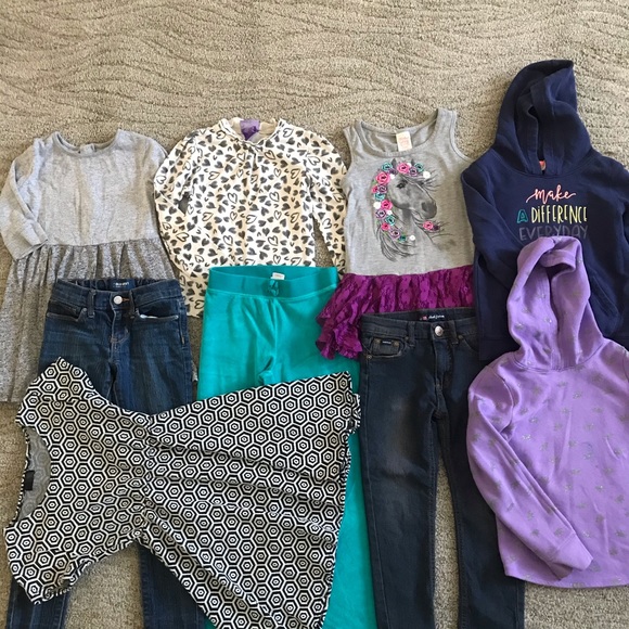 gap kids Other - Bundle 9 pieces girls clothes Sz 6x